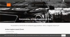 Desktop Screenshot of kipufogokarosszeria.hu